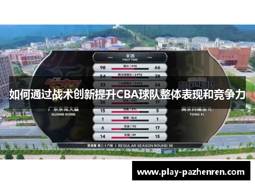 如何通过战术创新提升CBA球队整体表现和竞争力